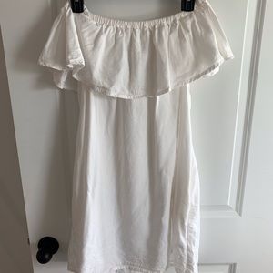 Topshop Off the Shoulder Dress